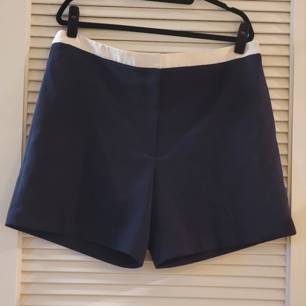 Tommy Hilfiger - (Plus-Size) Navy & White Shorts